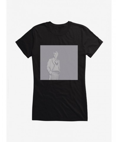 Doctor Who Fifth Doctor Girls T-Shirt $10.71 T-Shirts