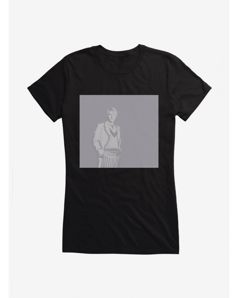 Doctor Who Fifth Doctor Girls T-Shirt $10.71 T-Shirts