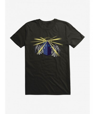 Doctor Who TARDIS Weeping Angel Attack T-Shirt $8.60 T-Shirts