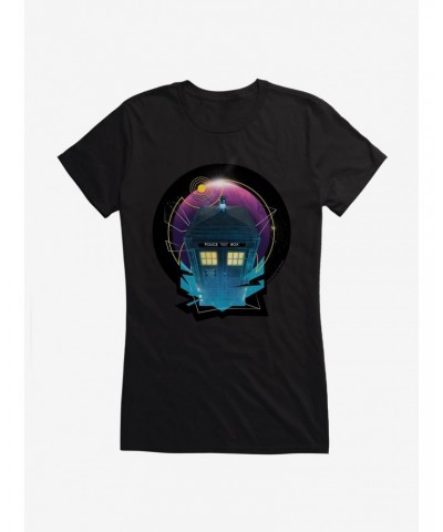 Doctor Who TARDIS Climb Aboard Girls T-Shirt $10.71 T-Shirts