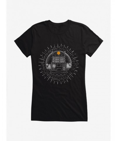 Doctor Who Dalek Outline Girls T-Shirt $12.20 T-Shirts