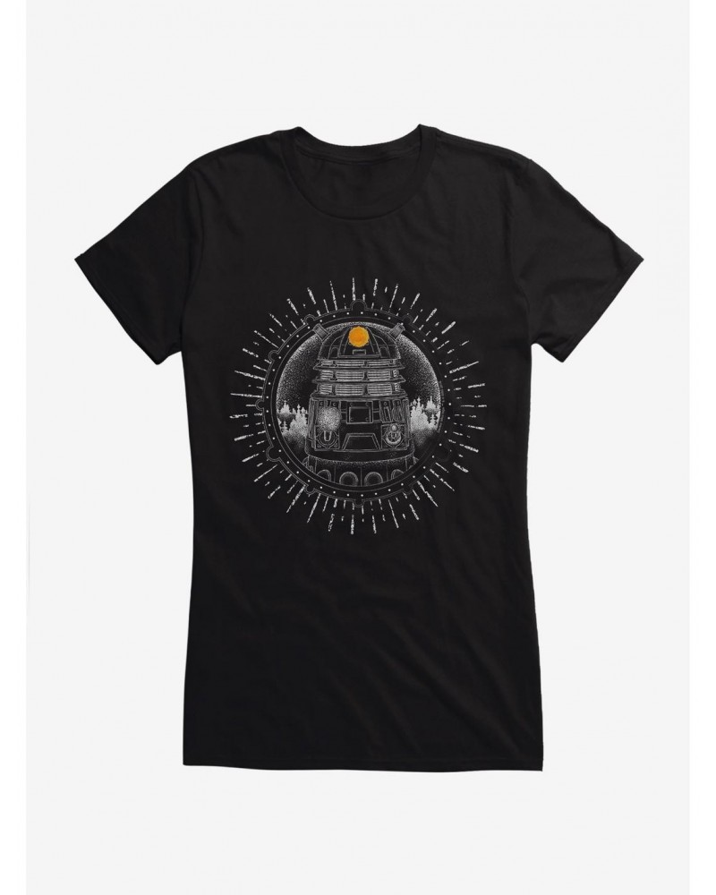 Doctor Who Dalek Outline Girls T-Shirt $12.20 T-Shirts