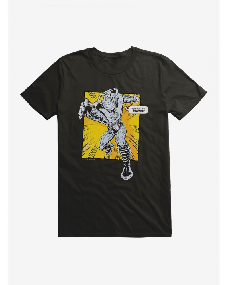 Doctor Who Cybermen You Will Be Deleted T-Shirt $9.56 T-Shirts