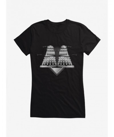 Doctor Who Dalek Mirror Image Girls T-Shirt $9.71 T-Shirts