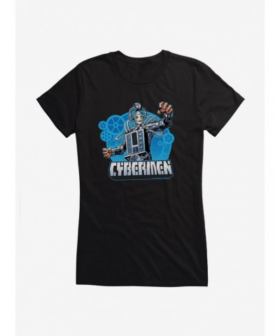 Doctor Who Cybermen Gears Girls T-Shirt $11.95 T-Shirts