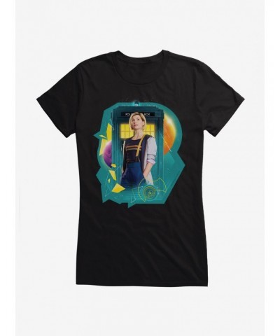 Doctor Who The Thirteenth Doctor Prism Girls T-Shirt $10.46 T-Shirts