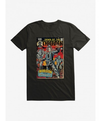 Doctor Who Cybermen Dawn Of The Cybermen Comic T-Shirt $10.99 T-Shirts