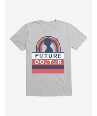 Doctor Who Thirteenth Doctor Future Doctor Silhouette T-Shirt $11.23 T-Shirts