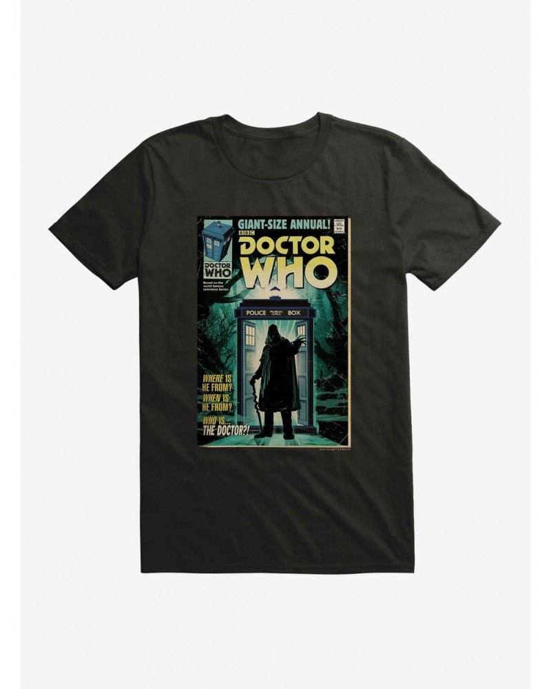 Doctor Who First Doctor Who Are They Comic T-Shirt $10.04 T-Shirts