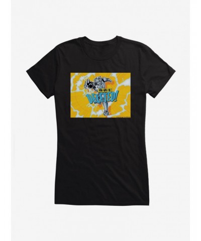 Doctor Who Cybermen Deleted Yellow Cover Girls T-Shirt $10.96 T-Shirts