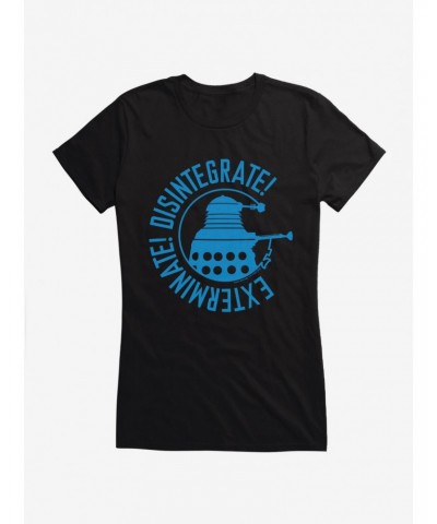 Doctor Who Dalek Exterminate Girls T-Shirt $8.96 T-Shirts