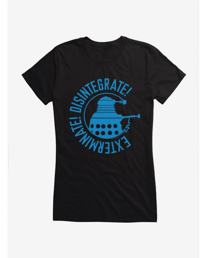 Doctor Who Dalek Exterminate Girls T-Shirt $8.96 T-Shirts