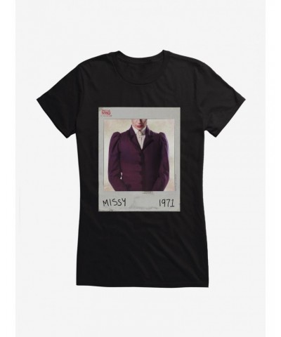 Doctor Who Missy 1971 Polaroid Girls T-Shirt $8.96 T-Shirts