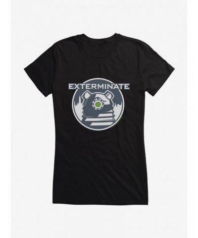 Doctor Who Exterminate Girls T-Shirt $12.20 T-Shirts