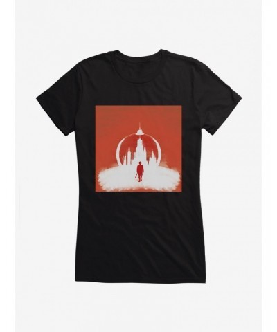 Doctor Who Orange Painting Girls T-Shirt $12.45 T-Shirts