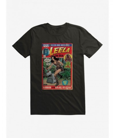 Doctor Who Leela She Devil Comic T-Shirt $9.08 T-Shirts