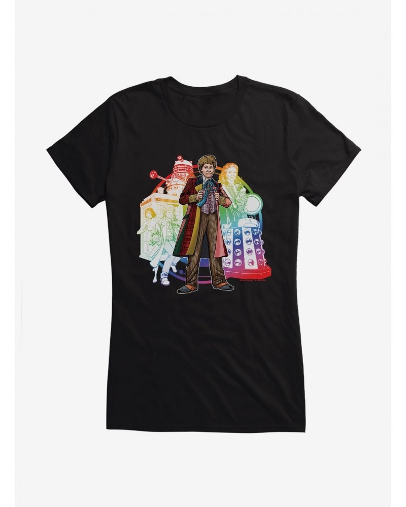 Doctor Who The Sixth Doctor Girls T-Shirt $12.45 T-Shirts