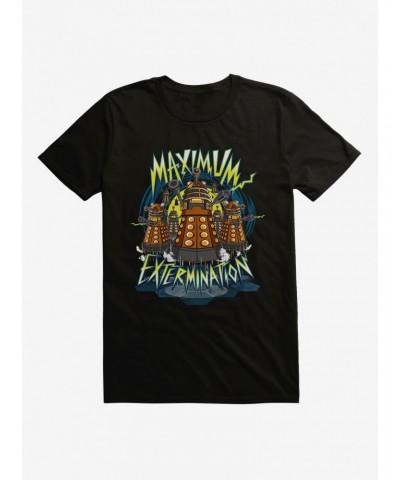 Doctor Who Maximum Extermination T-Shirt $10.28 T-Shirts