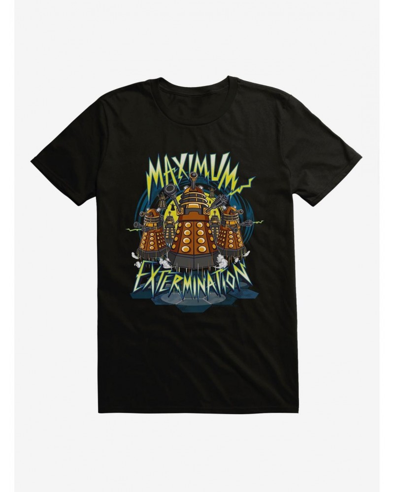 Doctor Who Maximum Extermination T-Shirt $10.28 T-Shirts