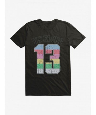 Doctor Who Thirteenth Doctor Time Lord 13 Rainbow T-Shirt $11.95 T-Shirts