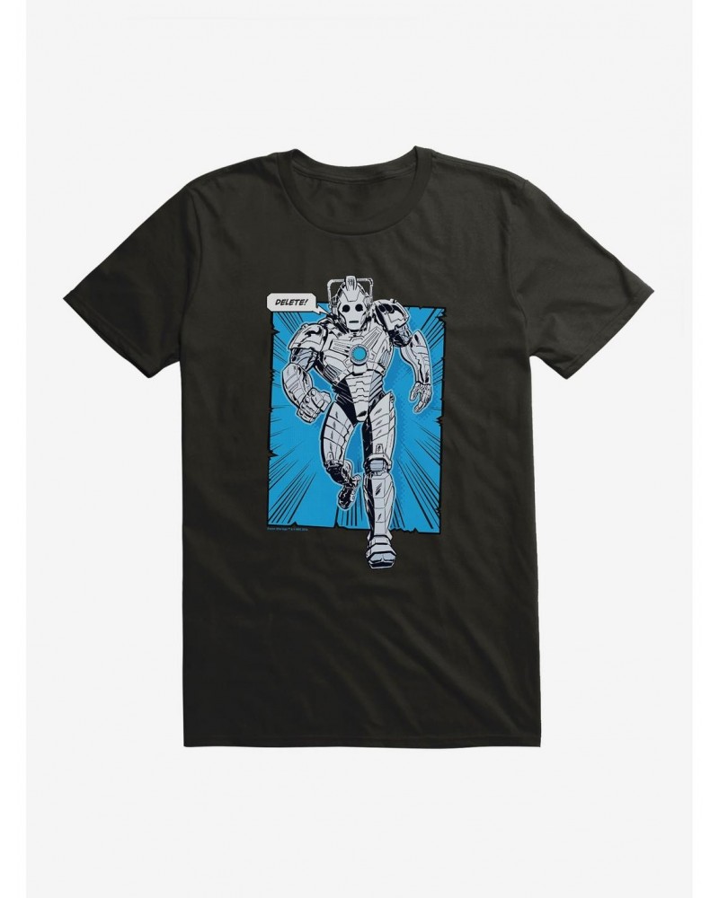 Doctor Who Cybermen Delete Action T-Shirt $10.76 T-Shirts