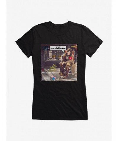 Doctor Who The Fourth Doctor Spies Girls T-Shirt $8.47 T-Shirts