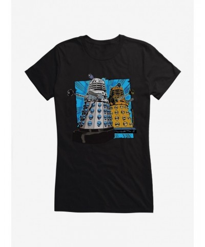 Doctor Who Dalek Duo Girls T-Shirt $8.72 T-Shirts