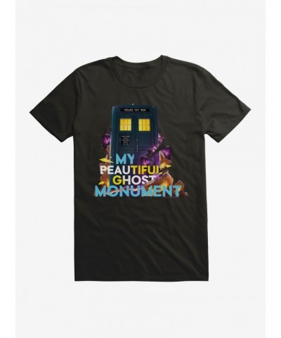 Doctor Who Thirteenth Doctor Beautiful Ghost Monument T-Shirt $11.23 T-Shirts