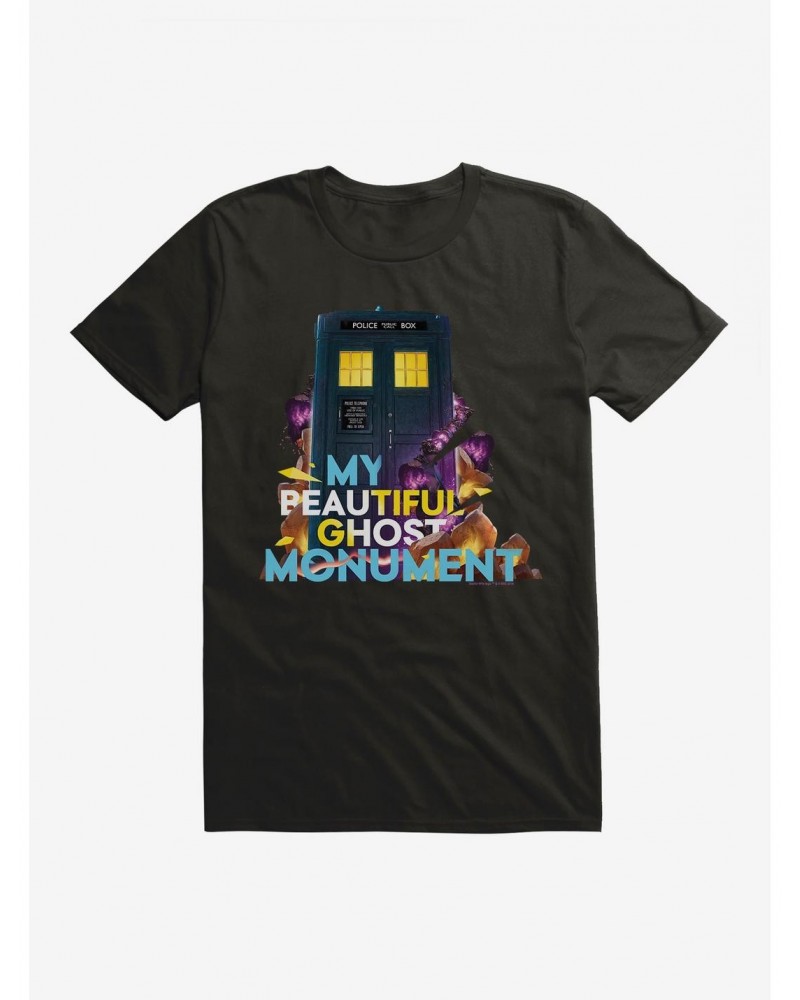 Doctor Who Thirteenth Doctor Beautiful Ghost Monument T-Shirt $11.23 T-Shirts