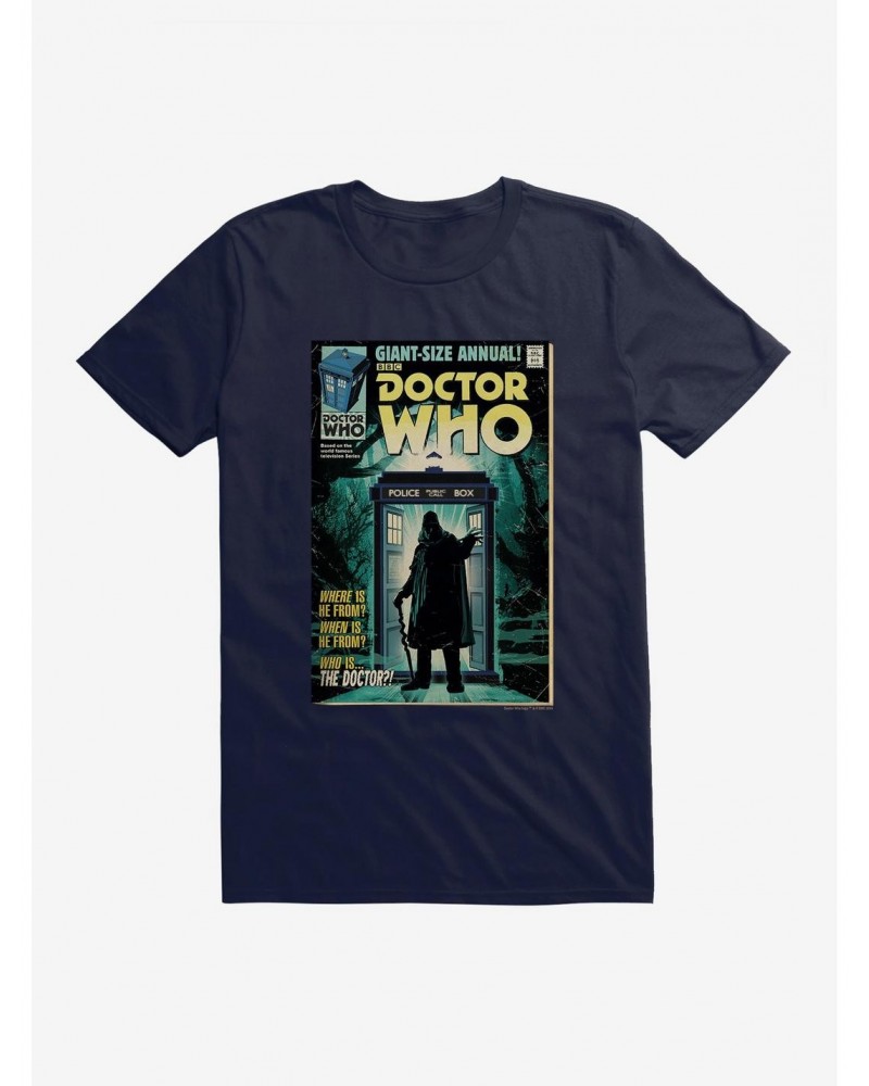 Doctor Who First Doctor Who Are They Comic T-Shirt $8.13 T-Shirts