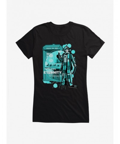 Doctor Who The Fourth Doctor Eternity Girls T-Shirt $9.46 T-Shirts