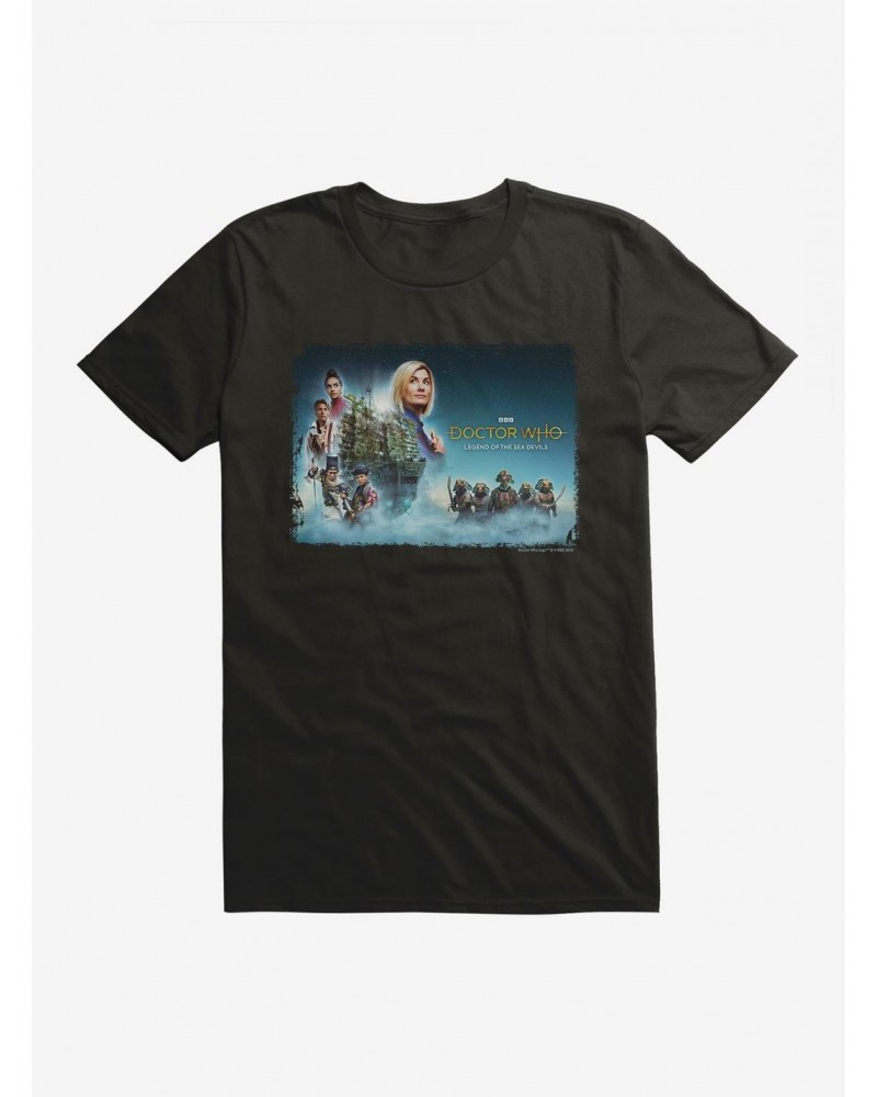 Doctor Who The Thirteenth Doctor Legend Of The Sea Devils T-Shirt $7.89 T-Shirts