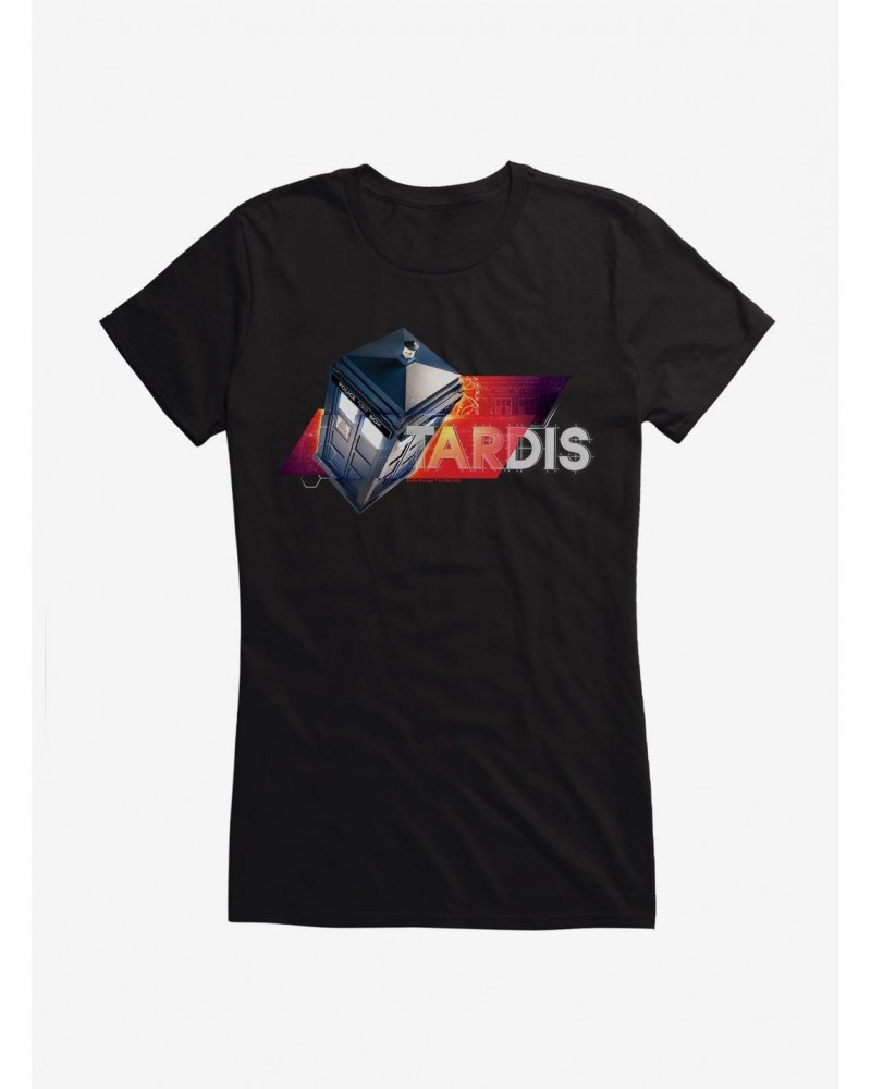 Doctor Who TARDIS In The Vortex Girls T-Shirt $12.45 T-Shirts