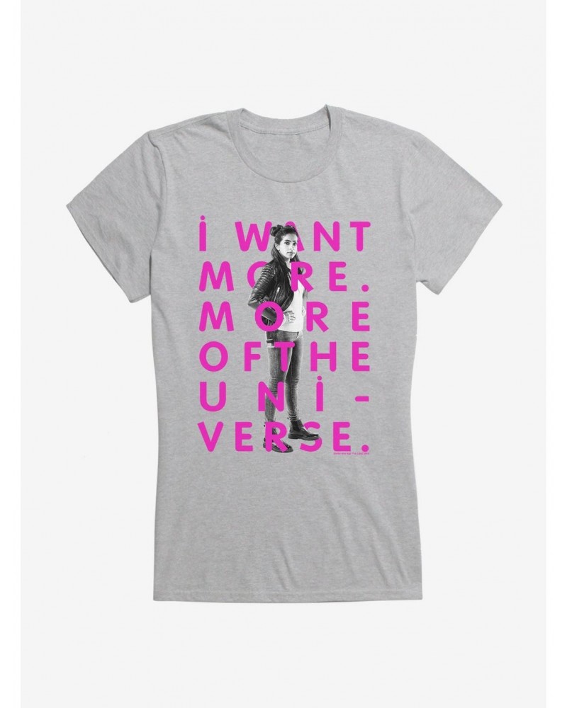 Doctor Who Thirteenth Doctor Yaz I Want More Girls T-Shirt $10.71 T-Shirts