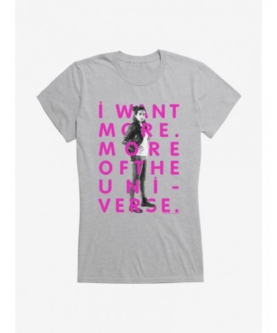 Doctor Who Thirteenth Doctor Yaz I Want More Girls T-Shirt $10.71 T-Shirts