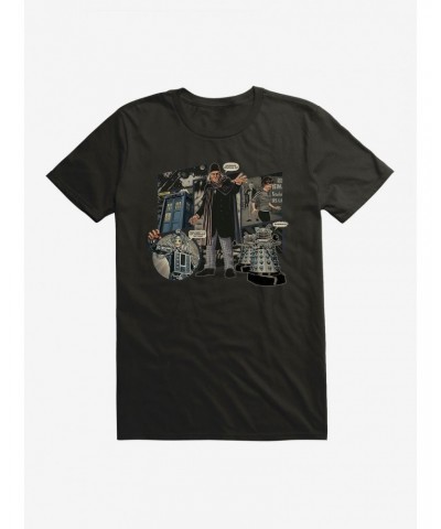 Doctor Who The First Doctor Comic Scene T-Shirt $7.17 T-Shirts