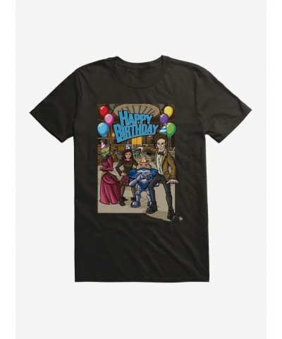 Doctor Who Happy Birthday T-Shirt $8.84 T-Shirts