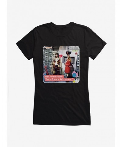 Doctor Who The Fourth Doctor This Is Romana Girls T-Shirt $9.96 T-Shirts