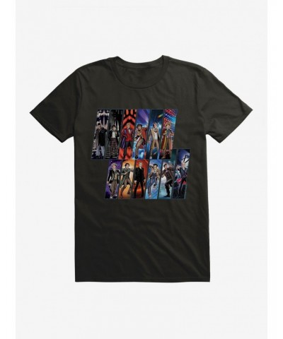 Doctor Who All Doctors Animation T-Shirt $9.80 T-Shirts