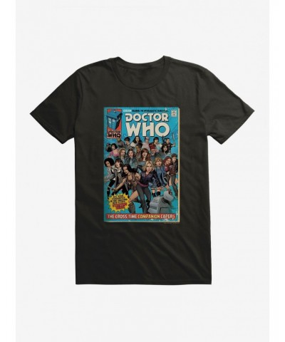 Doctor Who Cross Time Companion Caper Comic T-Shirt $9.08 T-Shirts