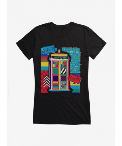 Doctor Who TARDIS Vworp Vworp Girls T-Shirt $9.96 T-Shirts