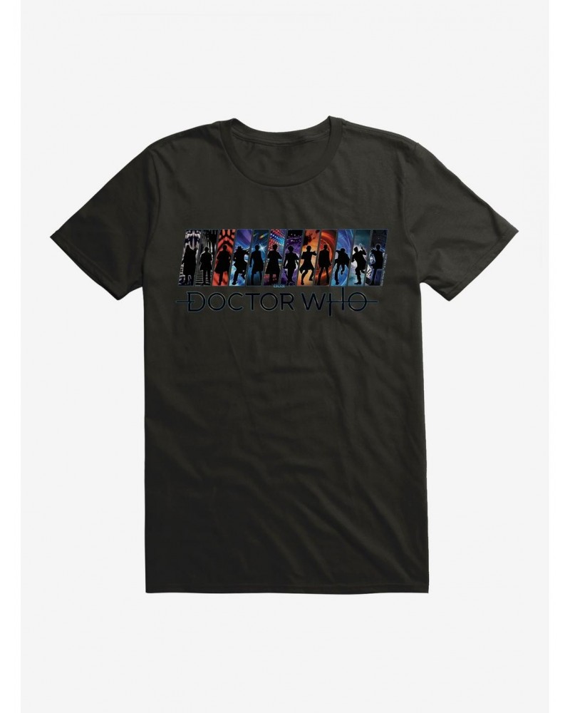 Doctor Who All Doctors T-Shirt $9.80 T-Shirts