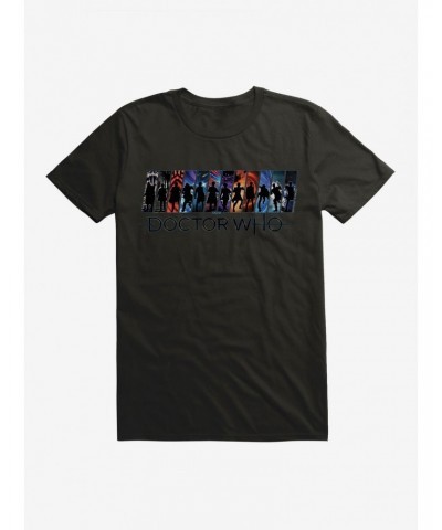 Doctor Who All Doctors T-Shirt $9.80 T-Shirts