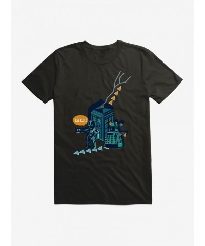 Doctor Who TARDIS Enemy Territory T-Shirt $11.23 T-Shirts