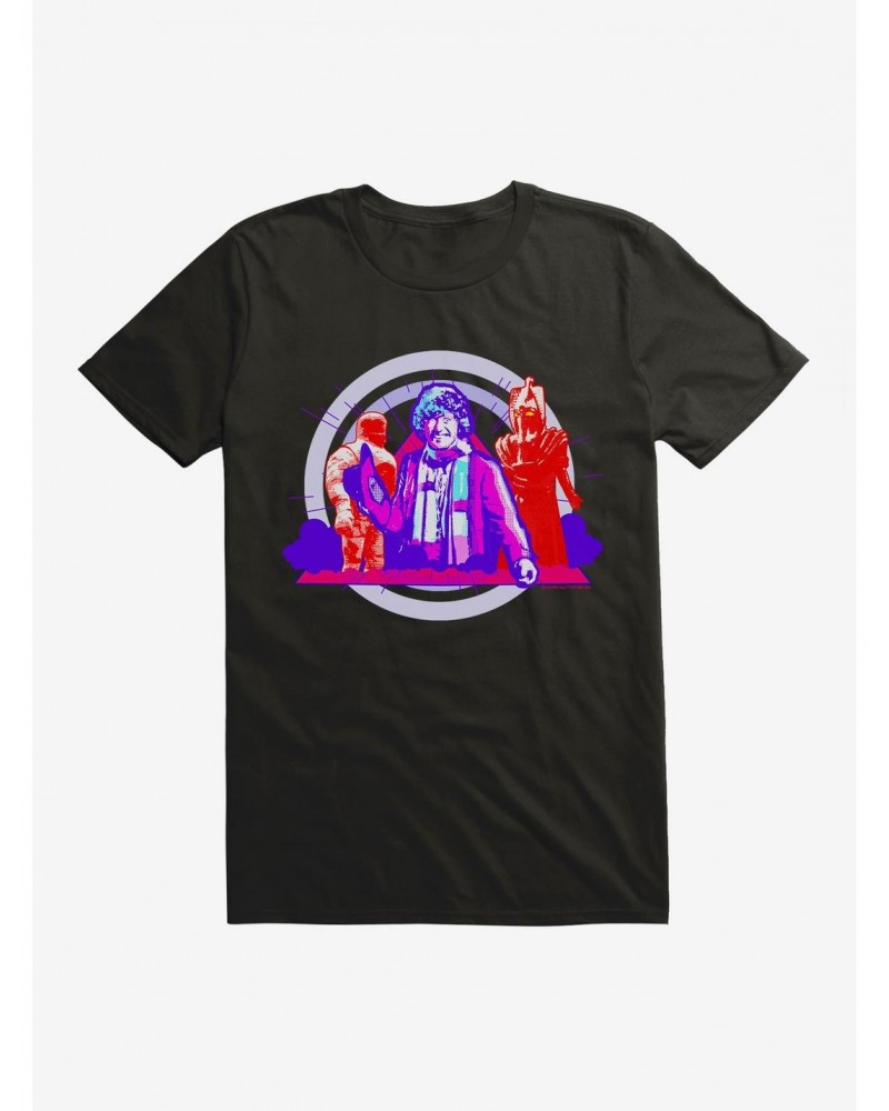 Doctor Who The Fourth Doctor Sutekh And Ice Warrior T-Shirt $11.95 T-Shirts