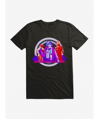 Doctor Who The Fourth Doctor Sutekh And Ice Warrior T-Shirt $11.95 T-Shirts