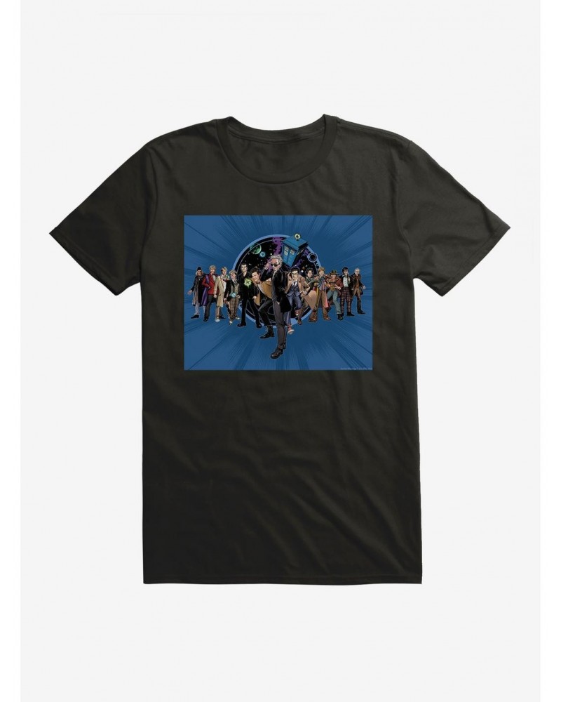 Doctor Who Twelfth Doctor Incarnations T-Shirt $8.60 T-Shirts