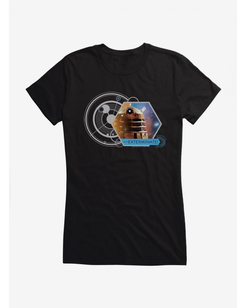 Doctor Who Dalek Exterminate Girls T-Shirt $8.96 T-Shirts