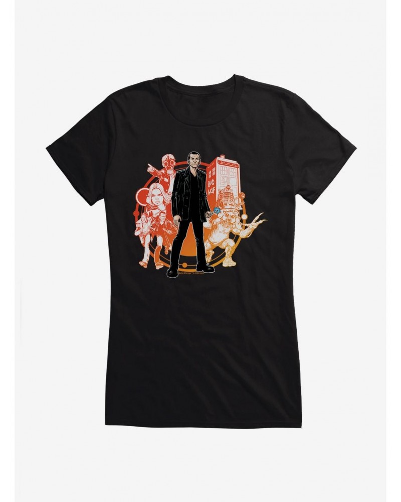 Doctor Who The Ninth Doctor Girls T-Shirt $12.20 T-Shirts