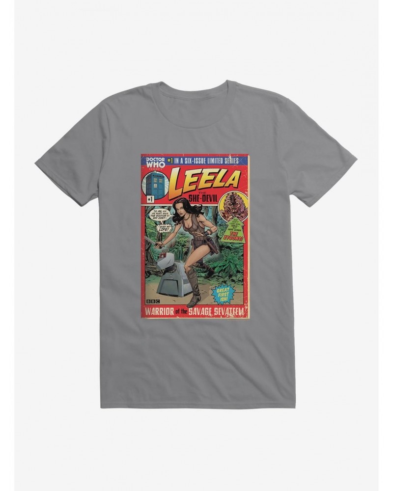 Doctor Who Leela She Devil Comic T-Shirt $10.99 T-Shirts